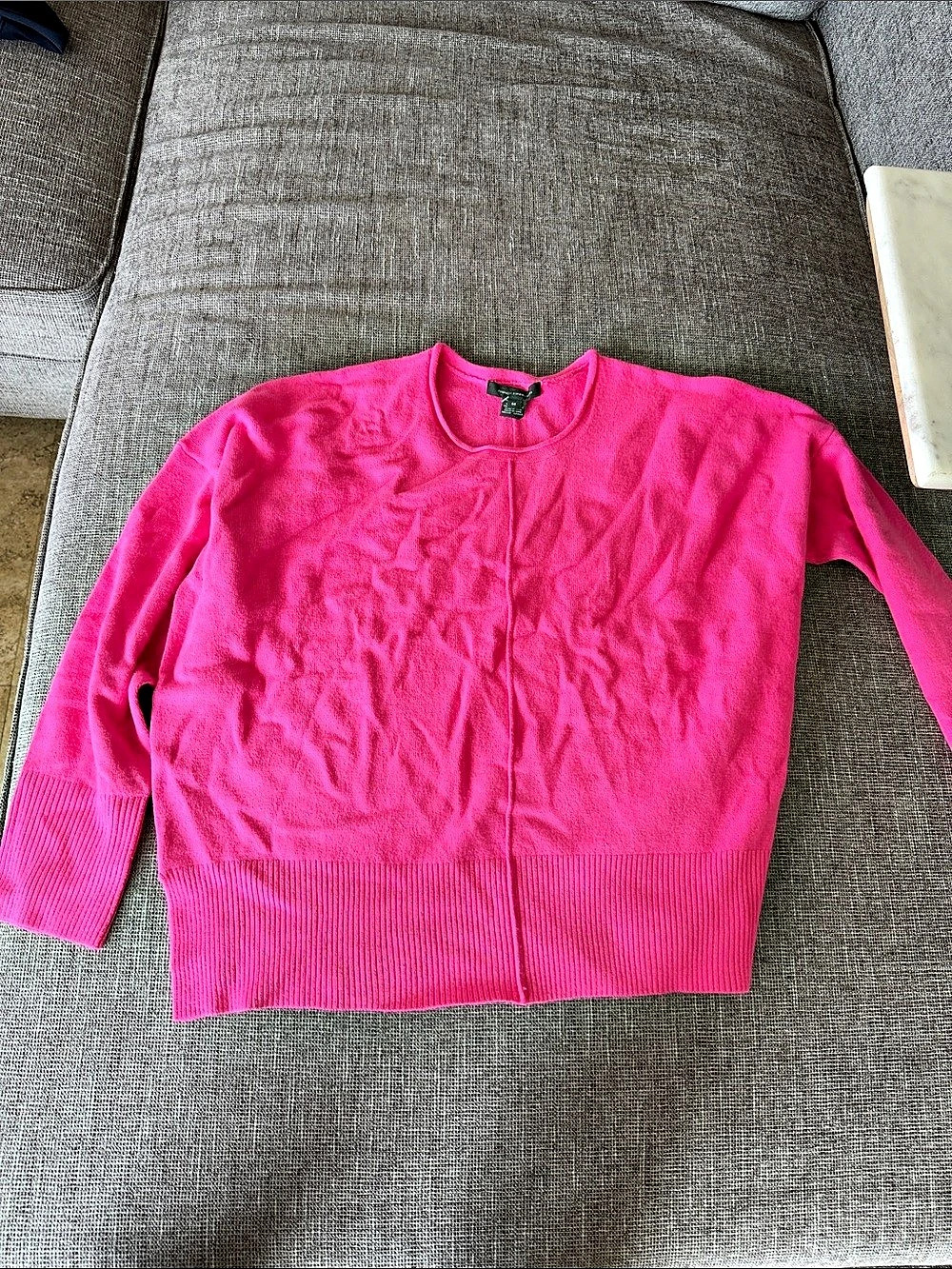 French Connection Pink Cardigan Size Medium Like New